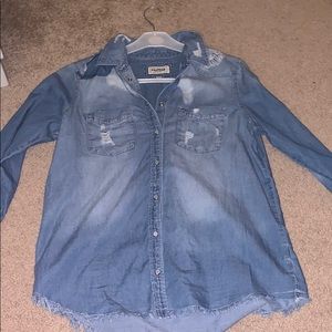 Denim shirt